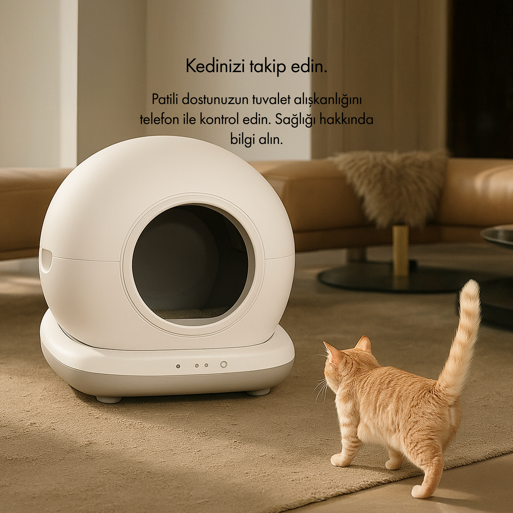 Whirtz Akıllı Kedi Tuvaleti