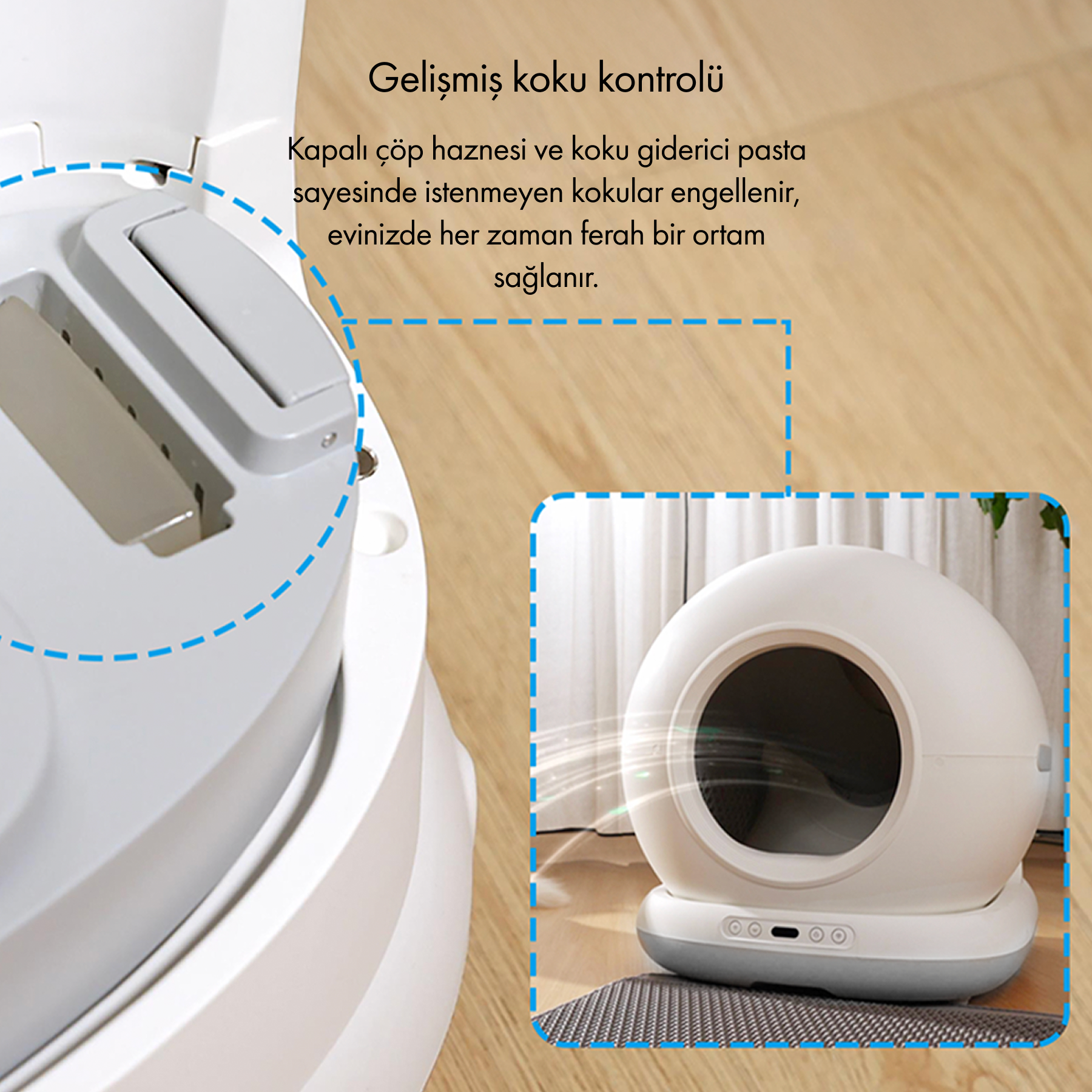 Whirtz Akıllı Kedi Tuvaleti