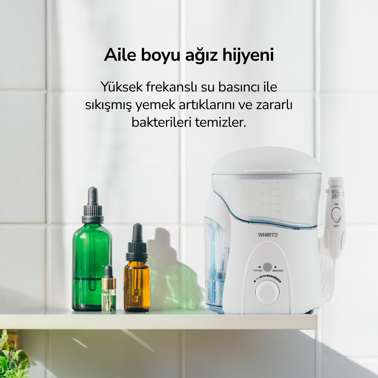 Whirtz Aile Boyu Ağız Duşu